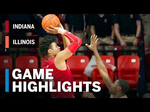 Highlights: Hoosiers Remain Hot in Win | Indiana vs. Illinois | B1G Basketball