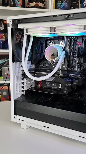would you want this cooler in your PC ? #deepcool #castle #AIO #rgbcooler