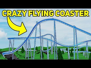 FLYING COASTER POV 🎉 | Theme Park Tycoon 2 Roblox