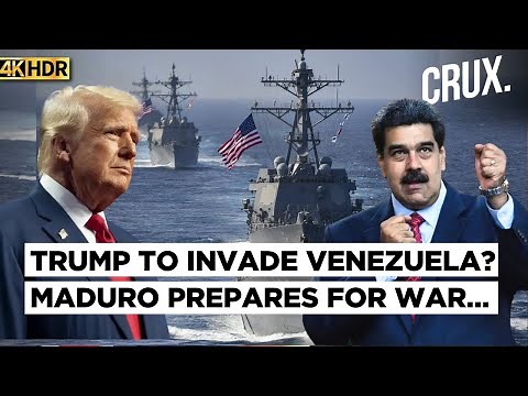 US Armada Surrounds Venezuela? Trump Sends Destroyers, 4500 Marines, Maduro Deploys Millions of… |4K