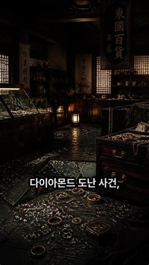 다이아몬드 도난사건, 조선 탐정이 해결하다..#역사 #한국사 #세계사 #1분역사 #역사이야기 #미스터리 #충격실화 #history #탐정 #다이아몬드 #일제강점기