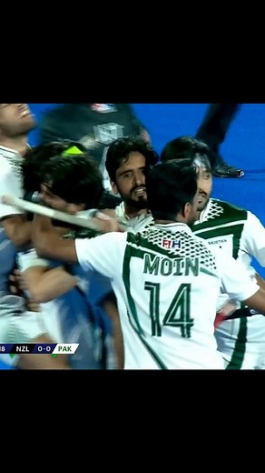 Int Hockey Federation on Instagram: "Pakistan convert their first Penalty Corner chance vs New Zealand at the FIH Hockey Olympic Qualifier in Muscat. #EnRouteToParis The winner of this game will play at the @paris2024 Olympics. Stream the match LIVE on watch.hockey @phfofficial @asiahockey"