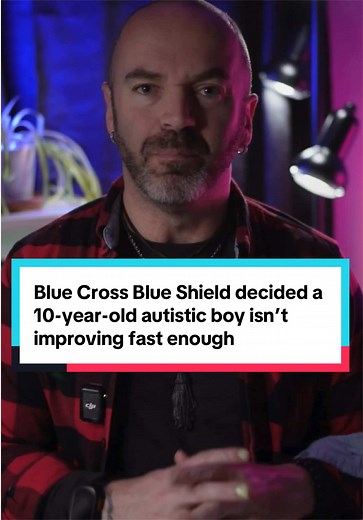 Blue Cross Blue Shield decided a 10-year-old autistic boy isn’t improving fast enough… so they stopped paying for his therapy. #bcbs #autism #autismawareness #insurance #aaronthesocialworker @Rachelboymom