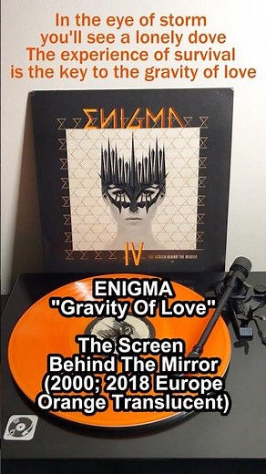 Enigma - Gravity Of Love (2000; 2018 Orange Translucent) | Vinyl Preview
