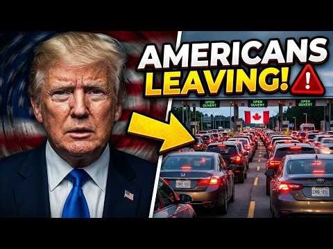 🚨ALERT: AMERICANS LEAVING USA IN RECORD NUMBERS