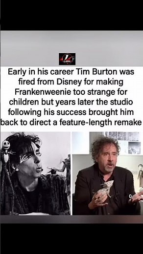Fired for being weird, rehired as a legend 🎬💀 #Frankenweenie