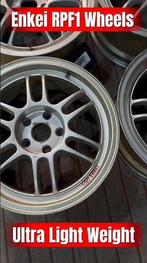 Enkei Rpf1 Super Rare 17” Japanese Ultra-Light Wheels In Stock👇#enkei #rpf1 #enkeiwheels