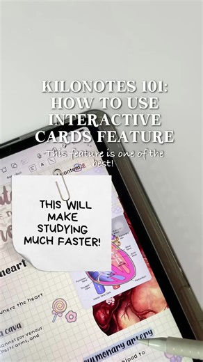 INTERACTIVE CARDS HELPED ME STUDY FASTER! 🤩 NEW Interactive #Flashcards on #kilonotes made studying EASIER and FASTER!⚡️ I get flashcard suggestions in a snap! This is so helpful when you wanna #cram for your next exam for #college 📝 What #tutorial do you want me to do next? 🤓 #flashcards #interactiveflashcards #aihacks #memoryhack #memorytraining #memorizationhacks #braintraining #kilonotesapp #kilonoteshacks #kilonotestips #appsforstudents #aiapps #notetaking #studyapps #productivityapps #d