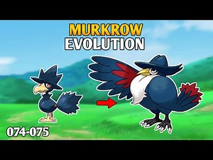How To Evolve Murkrow Into Honchkrow In Pokemon Platinum | Sinnoh Pokedex