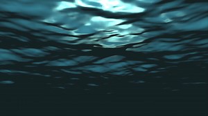 Download Underwater light filters down through blue water - Loop for free