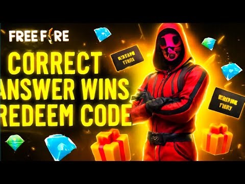 🛑Live Free Fire Giveaway🛑 Question Ka Sahi Jawaab Do –Redeem Code And Custom Room Challenge Diamonds