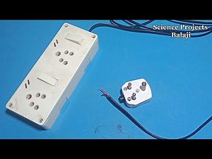 How to wire 3 pin plug with 2 wires | three pin plug socket
