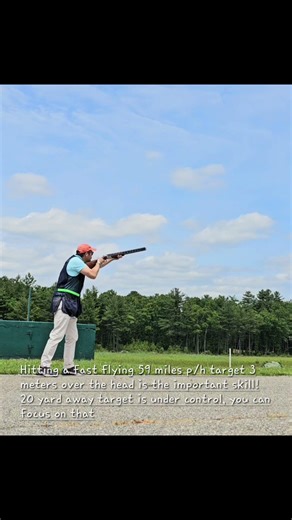 Difference between regular skeet and International skeet is just switch to snap shot instead follow.