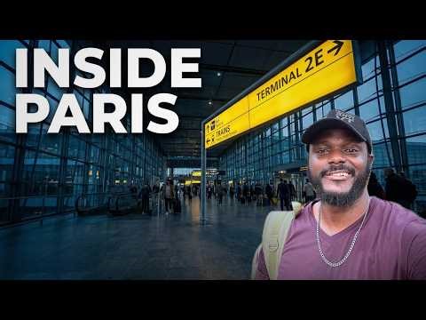 Paris CDG Airport Terminal Walk: Security to Gate in Real Time