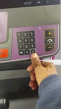 Planet Fitness Matrix treadmill. How to perform MANUAL program.