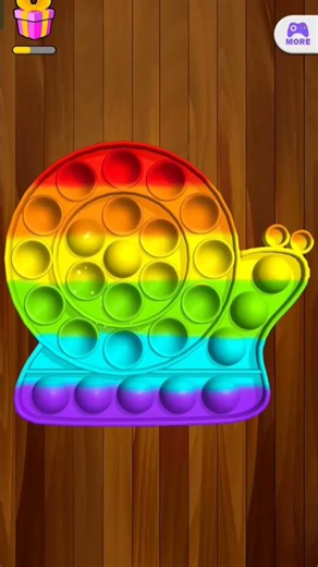 AMONG US & SNAIL Pop It Challenge! 🌈 Oddly Satisfying Fidget Toy Game ASMR #shortvideo #shorts