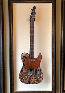 Handmade Electric Guitar – A Hand-branded, Unique Piece. - Etsy