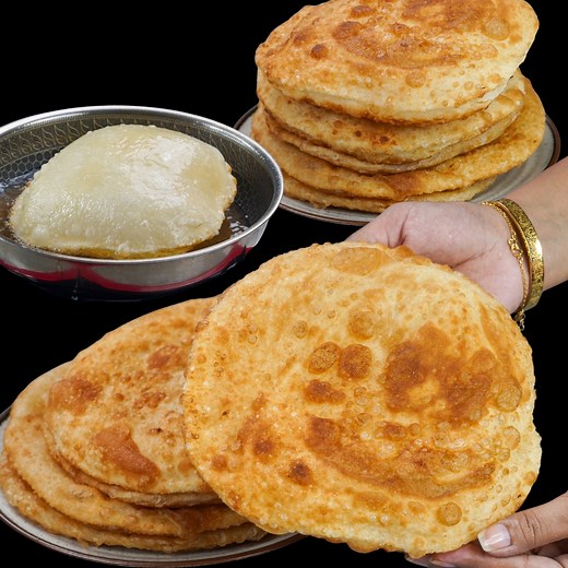 Special Puri Paratha Recipe | Perfect Poori Paratha | Fluffy & Crispy Puri Paratha | N'Oven #PuriParatha #CrispyParatha #IndianBreakfast #FluffyPuri | N'Oven - Cake & Cookies