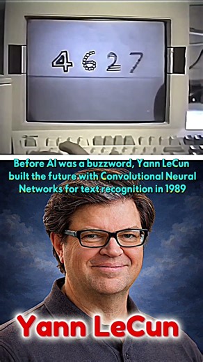 Yann LeCun built the future with Convolutional Neural Networks, 😲