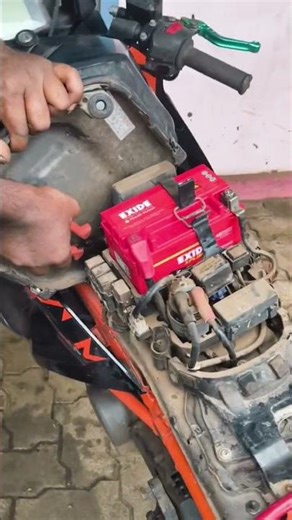 Our First KTM 125 Bike Starting Trouble Work #ktm #garage #Automotive #trending