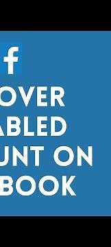 How to Recover Disabled Facebook Account 2024 (EASY!!)