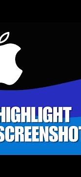 How To Neatly Highlight Your iPhone Screenshots