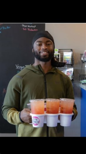 ✨ Aaron’s got the routine DOWN. He calls ahead, rolls in with his cup carrier, and walks out with the ultimate energy lineup. When you know the best spot in town… you prepare accordingly. ⚡️ Thanks for starting your day with us, Aaron — we love serving up your favorites! #BearNutrition #MorningFuel #EnergyOnDeck #HealthyHabits #MegaTeaRun | Bear Nutrition | Facebook