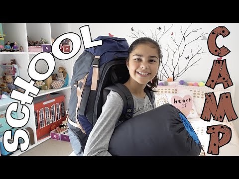Packing for School Camp Routine | Grace's Room