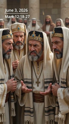 He is not God of the dead, but of the living. ( Mark 12:18-27- June 3, 2026)
