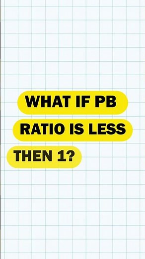 P/B Ratio Explained: What is Price to Book Value in Stock Market? #fundamentalanalysis #stockmarket