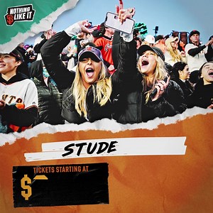 Students can get $9 tickets to select San Francisco Giants games. | San Francisco Giants