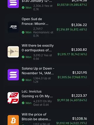 This trader made $100,330 in 3 months on Polymarket using a simple scriptit doesn't read news, check polls or predict anythingjust buys contracts at 1-2c that everyone thinks are deadWrong 94% of the time -> one hit = 99xone win covers 98 lossesHis account:https://t.co/Qf1vxdH3JdThe inefficiency he exploits:markets priced at 1c don't stay dead 6% of the time and 6% at 99x is all you needI found 8 wallets doing this -> $550K combinedFed 400M trades into Claude, reverse-engineered the strategy, bu