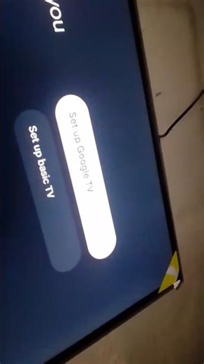 How to set up Google TV for led TV #pixcel #ledtv #googletv #ledtvpanelrepair #settings