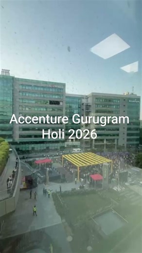 Holi 2026 at my Accenture Gurugram Office 2026 #accenture