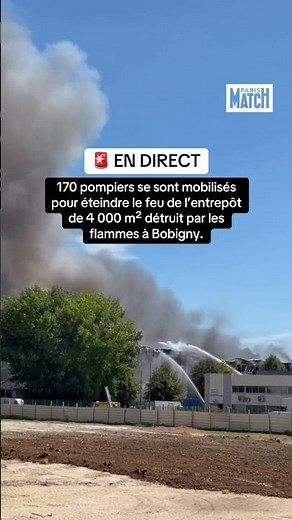 Incendie à Bobigny