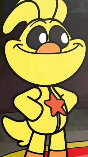 smiling critters as bigger body in gametoons