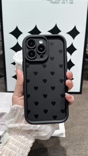 Stylish Heart Pattern iPhone Cases for Valentine's Day
