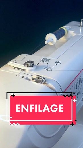 Comment enfiler une machine à coudre facilement
