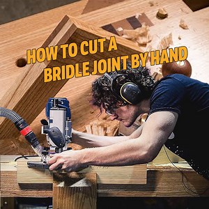 58K views · 484 reactions | HAND Cutting A Bridle Joint Step by Step | Matt Estlea | Facebook