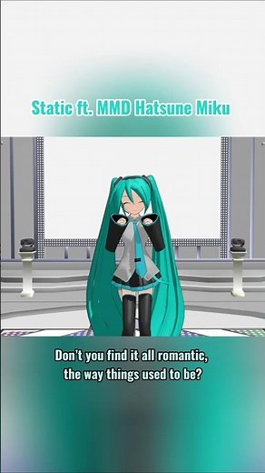 Static Flavor Foley ft. MMD Hatsune Miku #hatsunemiku #vocaloid #mmd #animation