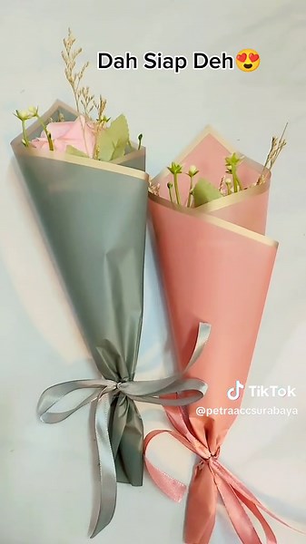 Cara Membuat Buket Bunga Simpel ala Petra Surabaya