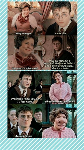 When Harry Potter Roasts Dolores Umbridge Without Fear 💀#shorts #memes #harrypotter