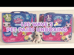 new lps g7 wave 5 pet pair unboxing | lpspochi