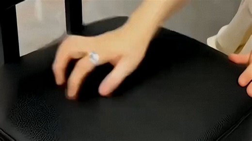 斯朴洛特复古轻奢风生态皮溜溜凳换鞋凳客厅沙发凳旋转静音移动小凳子 【升级款生态牛皮】中古黑&1764626767230