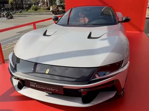 法拉利12C静态体验，复古优雅的设计，12缸自吸，法拉利日体验拉满#法拉利12cilindri #法拉利