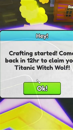 I Finally Crafted My Second Titanic Witch Wolf!