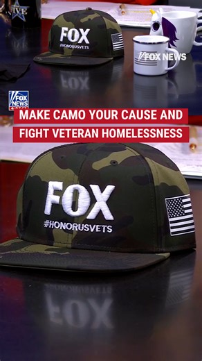 177K views · 2.2K reactions | MAKE CAMO YOUR CAUSE: #HONORUSVETS and help FOX fight veteran homelessness by making a donation and buying camo gear here: https://fxn.ws/3Z0ZVRz | Fox News | Facebook