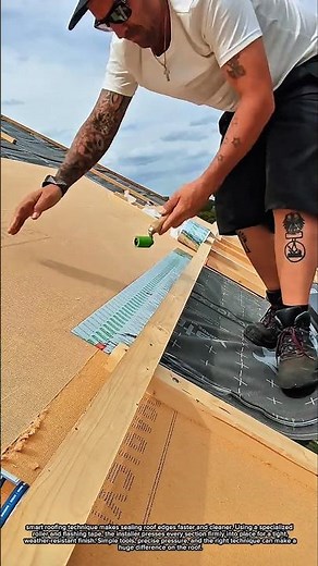 Roofers Are Using This Simple Trick for a Perfect Seal!