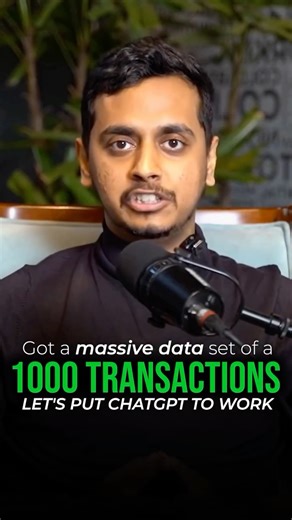 Office Master on Instagram: "Comment ‘tricks’ below 👇 and get my exclusive Excel Tips & Tricks Handbook! Got a massive dataset but no time to analyze it? ⏳ Let @chatgpt and Excel’s AI assistant do the magic for you! From combining transactions to highlighting top companies — AI handles it all in seconds! ⚡ Say goodbye to manual data crunching and hello to instant insights. 📊 Follow @officemaster.in for more AI + Excel hacks that’ll make your workflow unstoppable! 🚀 [ChatGPT data analysis, Exc