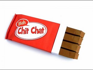 Origami CHOCOLATE BAR (easy)